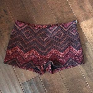 Free People lined shorts